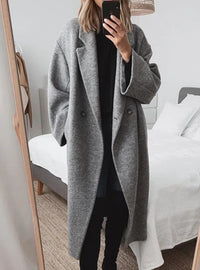 LYRA – Woolen Multi-Color Trench Coat