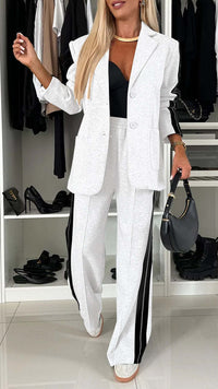 MARLOW – Casual Chic Blazer & OutWear Trouser Set