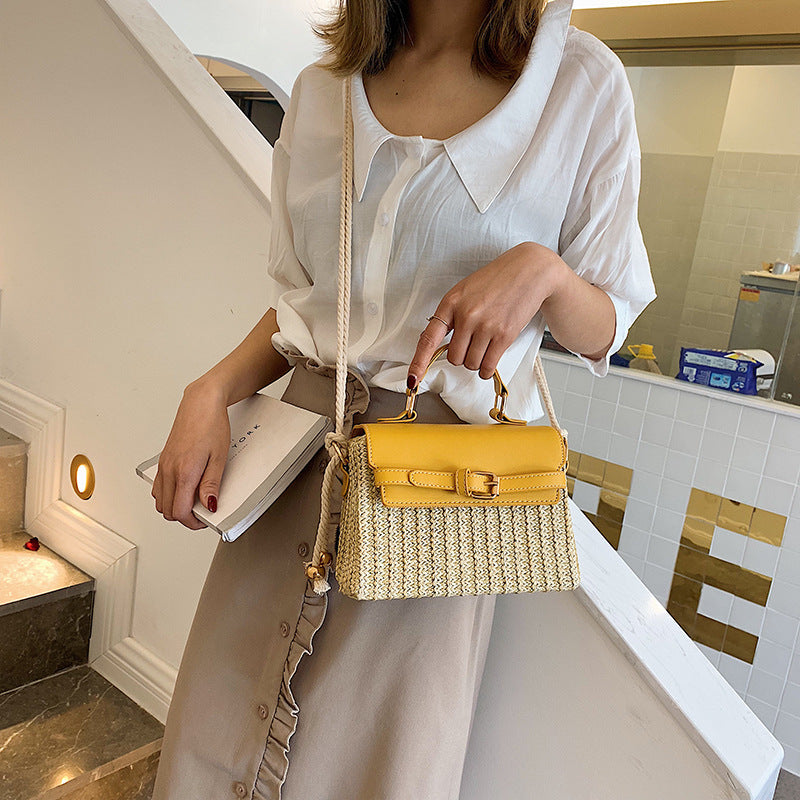 ( new ) Fashion Box Rattan Women Handbags Wicker