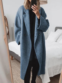 LYRA – Woolen Multi-Color Trench Coat