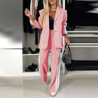 MARLOW – Casual Chic Blazer & OutWear Trouser Set