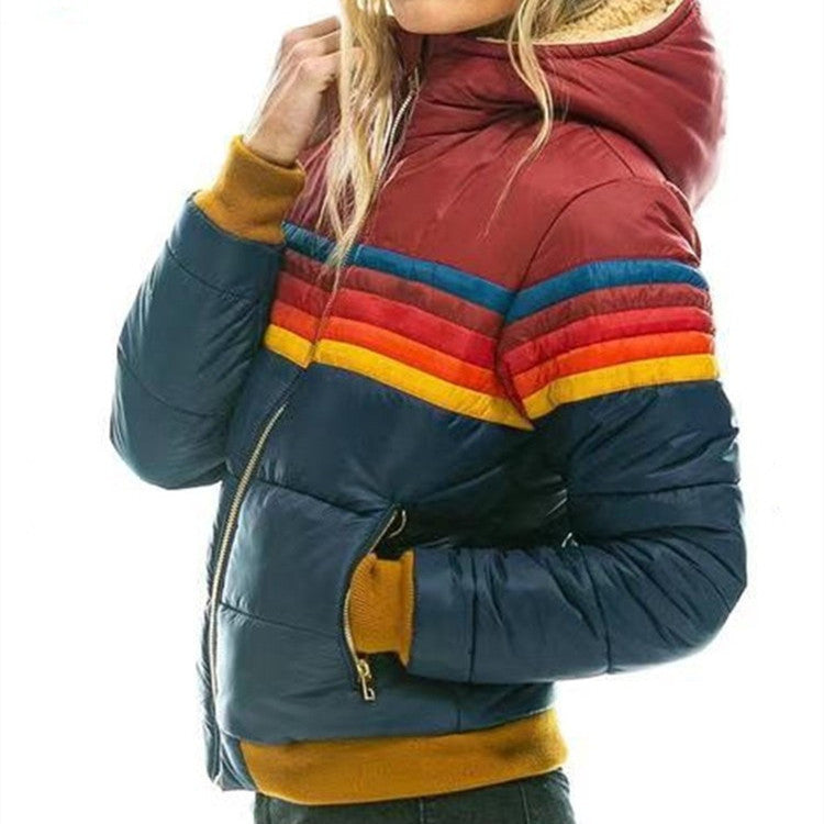 Carly | Retro Parka With Faux Fur Hood