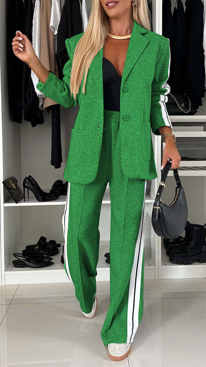MARLOW – Casual Chic Blazer & OutWear Trouser Set