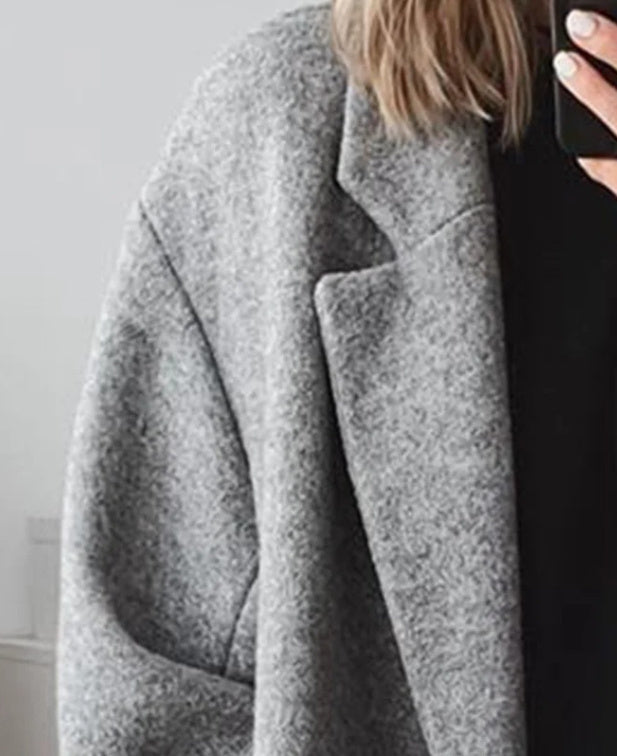 LYRA – Woolen Multi-Color Trench Coat